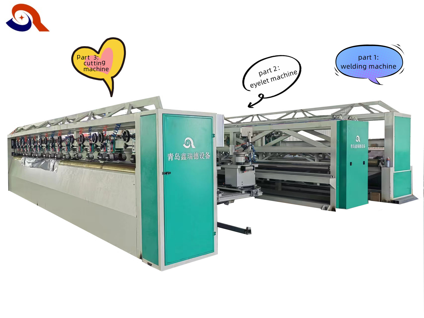 2018 Gold Supplier Welding Eyeleting Cutting All-in-one Mach(图1)