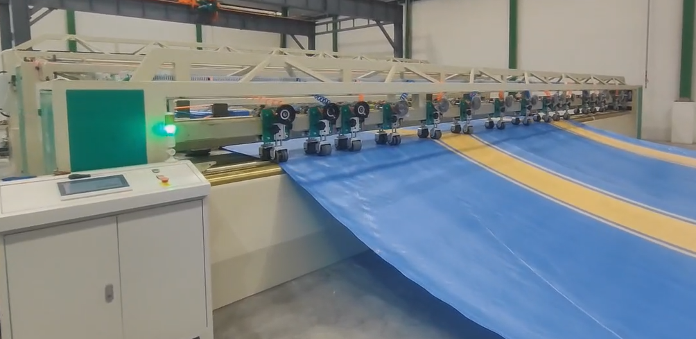 Shandong Full Automatic Eyeleting Seam Sealing Machine(图2)
