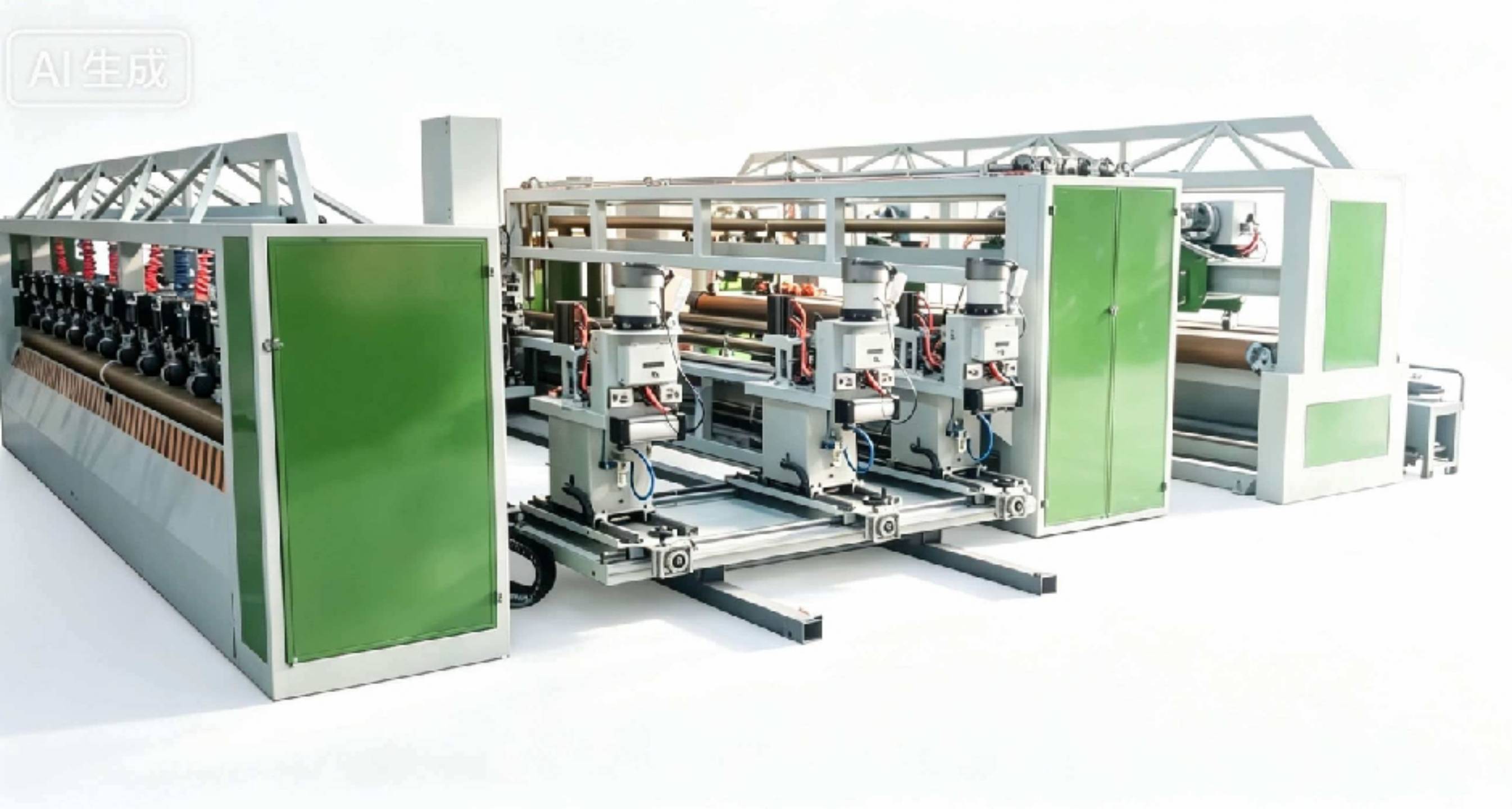 Tarpaulin Welding Machine With Auto Cutting in One Line (图1)